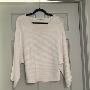 Boatneck batwing sweater